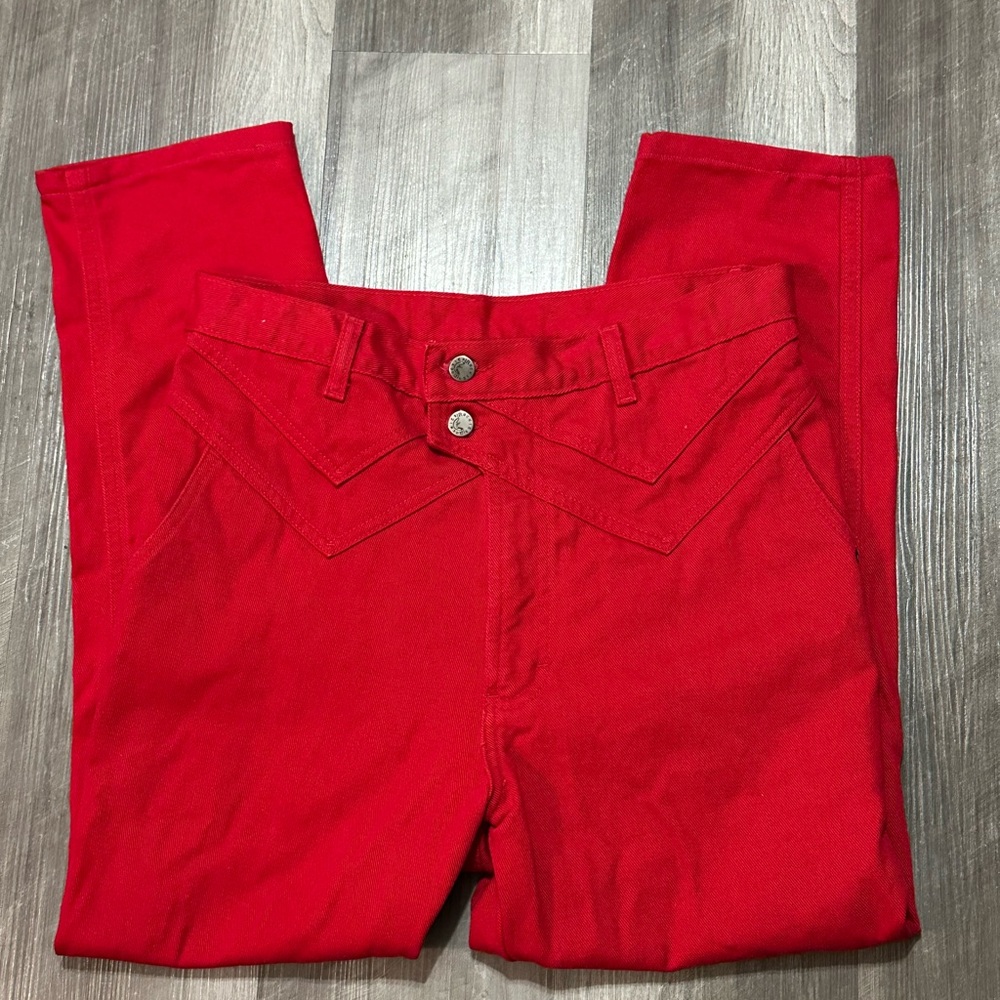 Vintage Red Rocky Mountain Jeans